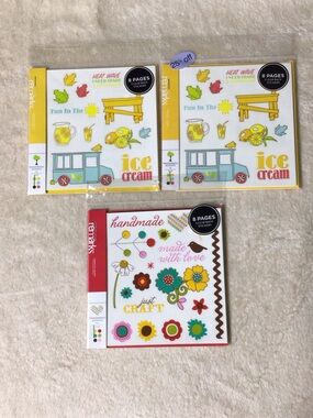 American crafts remarks clear backed stickers